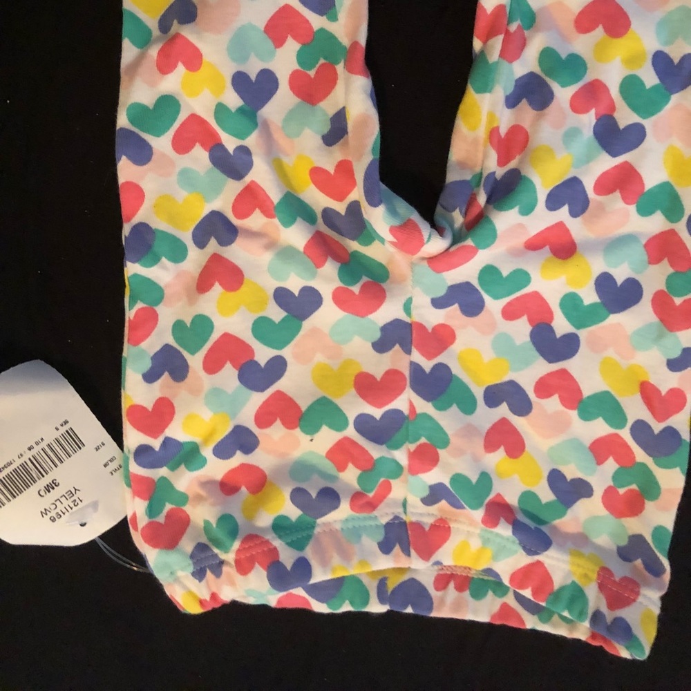 NWT 3 month heart pants